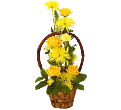 Tall Flower Basket